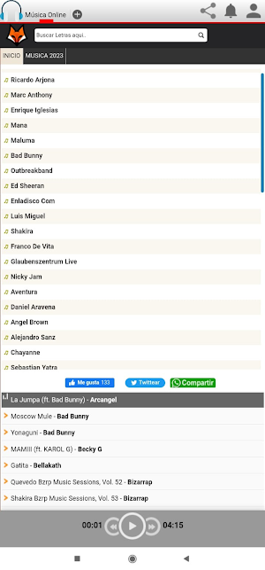 Música Online Screenshot 1