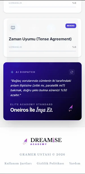 YDS Gramer Ustası - AI Coach Screenshot 2