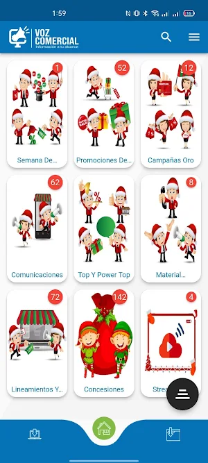 Voz Comercial App Screenshot 0