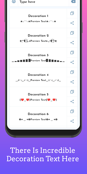 Stylish Text - Name Generator Screenshot 3