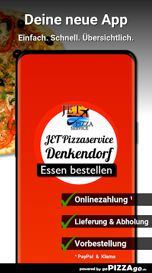 JET Pizzaservice Denkendorf Screenshot 0