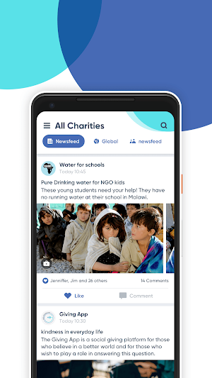 The Giving App Screenshot 0
