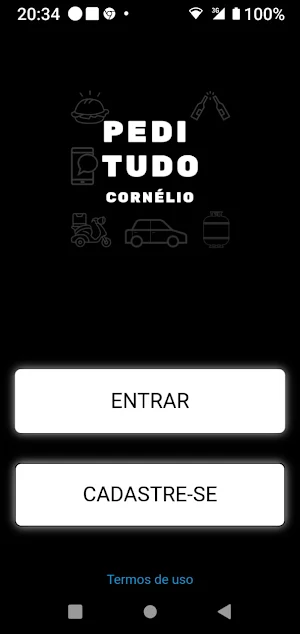 Pedi Tudo Cornelio - Motorista Screenshot 0