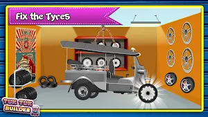 Tuk Tuk Builder: Rickshaw Workshop Simulator Screenshot 0