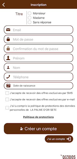 LA PALME D'OR SETE Screenshot 1