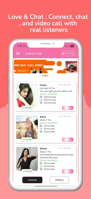 Love & Chat Screenshot 2