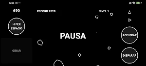 Asteroids Retro Screenshot 0