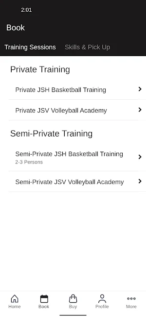 J Smith Sports Screenshot 1