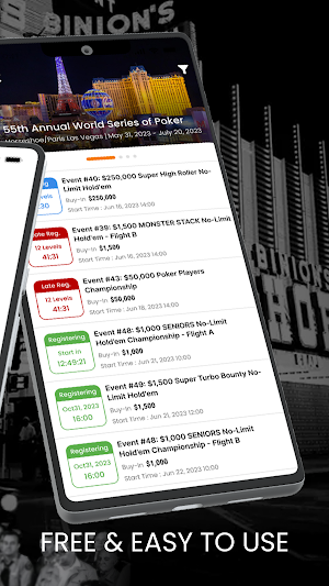 WSOP+ : WSOP Official App Screenshot 1