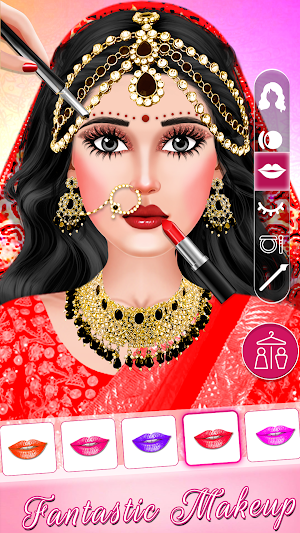 Indian Wedding - Makeup Games Screenshot 0