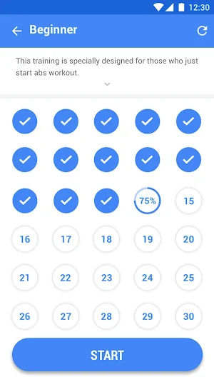 Abs Workout - 30 Day Ab Challenge Screenshot 2