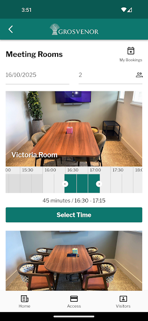 Grosvenor Access Screenshot 2