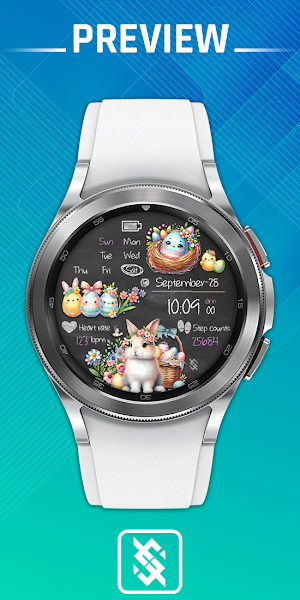 BFF44-Happy Easter Bunny & Egg Screenshot 0