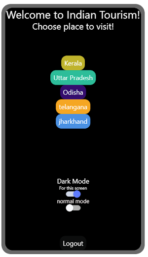 Indian Tourism Screenshot 1