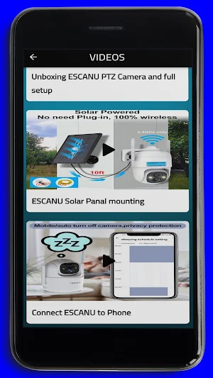 ESCANU Camera Guide Screenshot 3