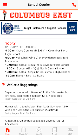 Columbus East Athletics Screenshot 1