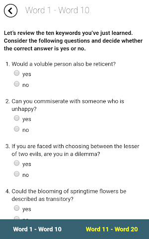 Verbal Advantage - Level 5 Screenshot 3