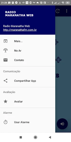 Radio Maranatha Web – SG Sapucai/MG Screenshot 1