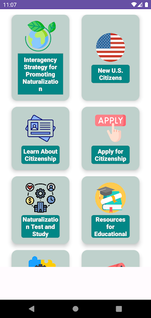 USA Citizenship Guide Screenshot 0
