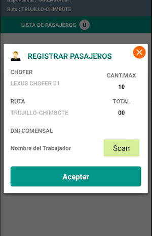 Nisira Control Movilidad Screenshot 3