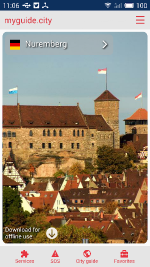 Nuremberg city guide Screenshot 0