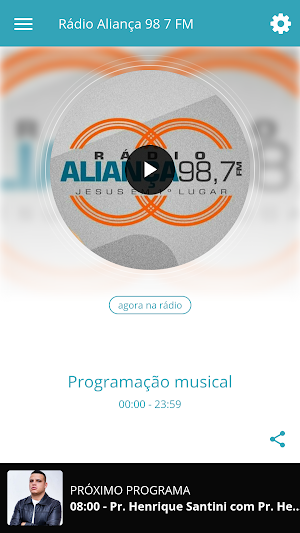 Rádio Aliança 98,7 FM Screenshot 0