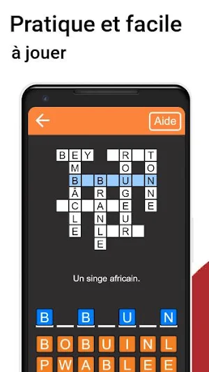 Mots Croisés en Français Screenshot 1