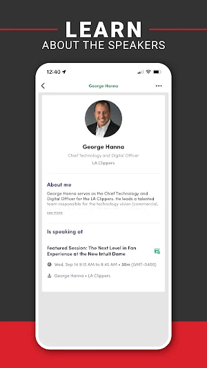 Sports Business Journal Events Screenshot 0