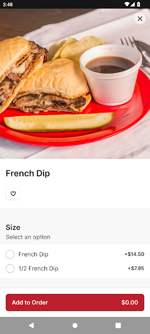 Bruchi's CheeseSteaks Screenshot 3