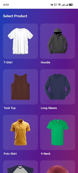 AI T-Shirt Designer Screenshot 1
