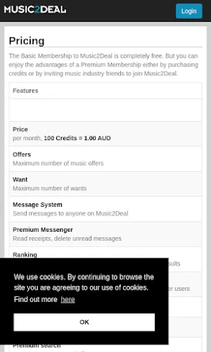 Music2Deal Screenshot 0