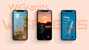 WiGraGit KWGT- Niagara Widgets Screenshot 0