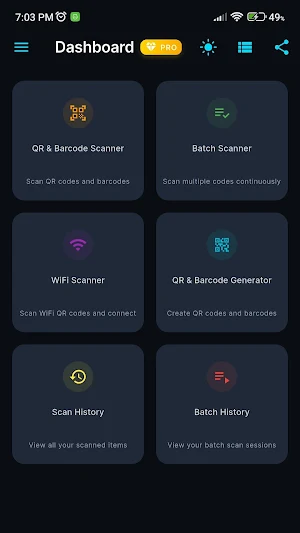 QRISP Pro - QR Code Scanner + Screenshot 0