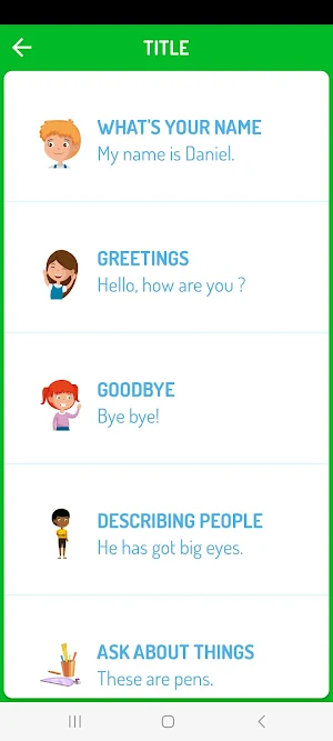 Fun English Learning Screenshot 1