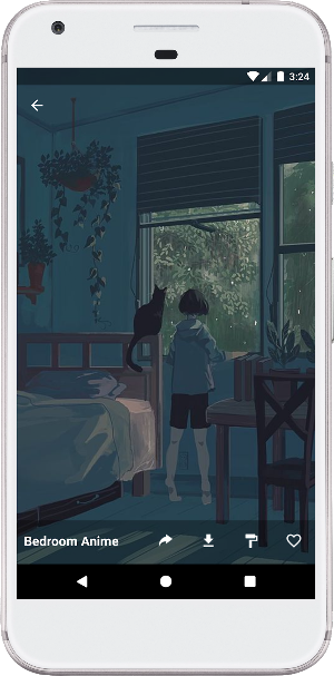 Anime Room Wallpaper & Live Screenshot 0