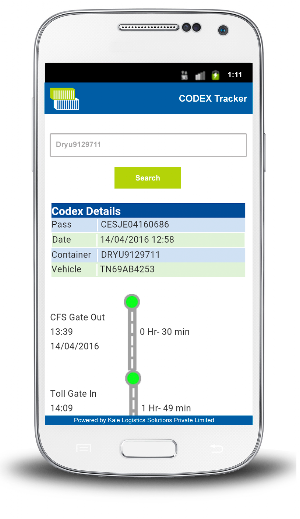 CODEX Container digitalxchange Screenshot 2