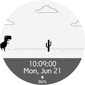 Watch Face Trex 404 Wear OS Screenshot 2