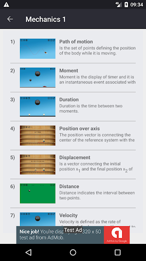 Physics - Mechanics 1 Screenshot 0