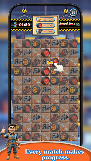 Car Garage Tools Puzzle Screenshot 2