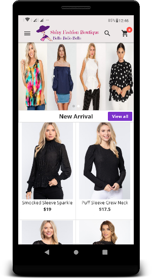 Shiny Fashion Boutique Screenshot 0