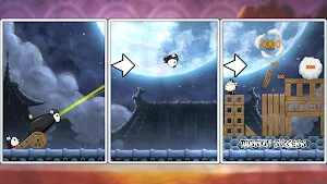 Ninja Dogs: Slingshot Shooter Screenshot 0