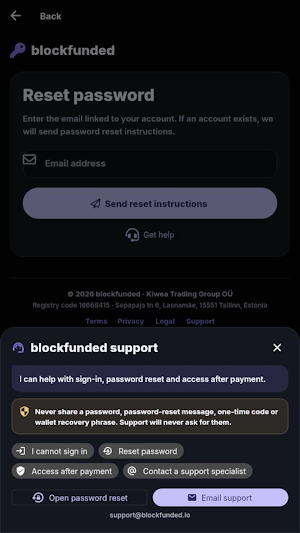blockfunded Screenshot 0