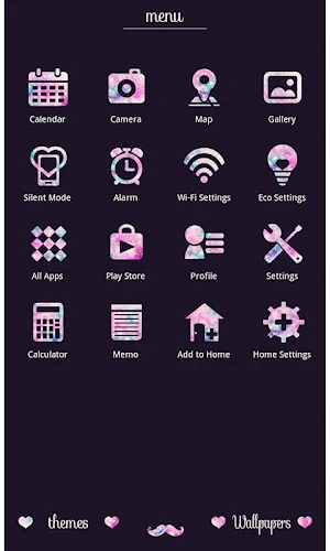 wallpaper-Moustache Universe- Screenshot 2