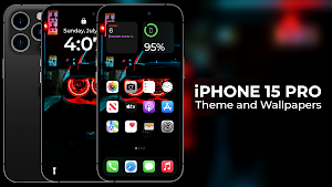 Launcher iPhone 15 Pro Max Screenshot 0