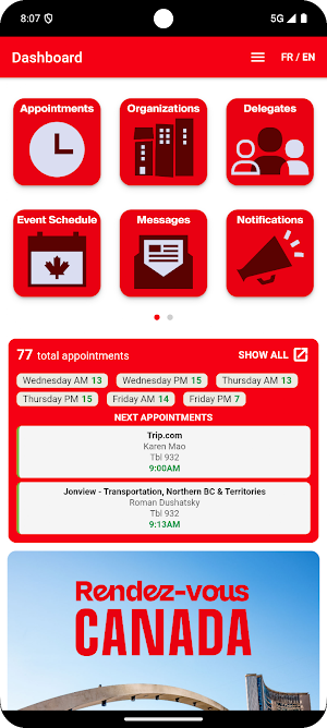 Rendez-vous Canada 2026 Screenshot 0