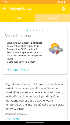 Agordino Dolomiti News 2023 Screenshot 2