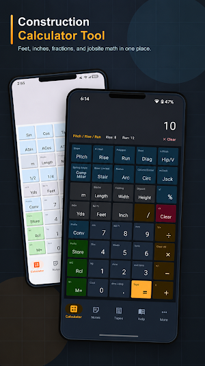Construction Calculator Tool Screenshot 0
