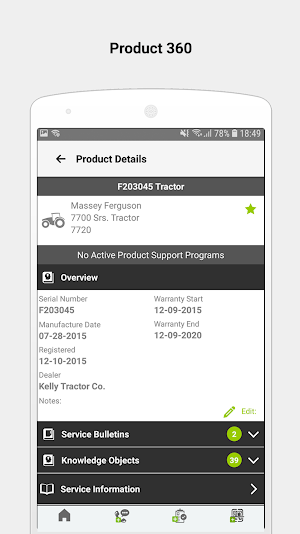 AGCO Tech Connect Screenshot 2