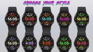 Aura Digital Watch Face Screenshot 0