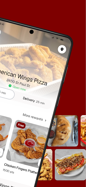 American Wings Pizza Screenshot 1